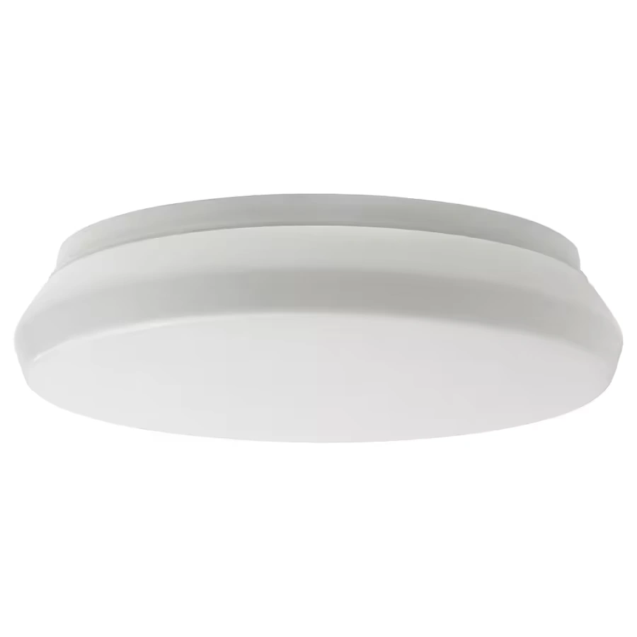 Stoftmoln LED ceiling/wall lamp, wireless dimmable/warm white white, 24 cm