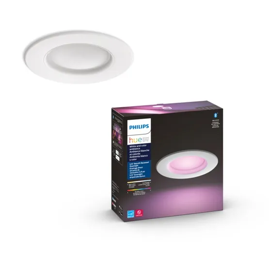 Hue White and Color Ambiance Downlight 5/6 Inch