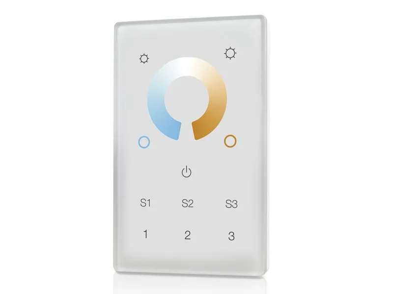 3 Zone Color Touch Panel and Dimmer