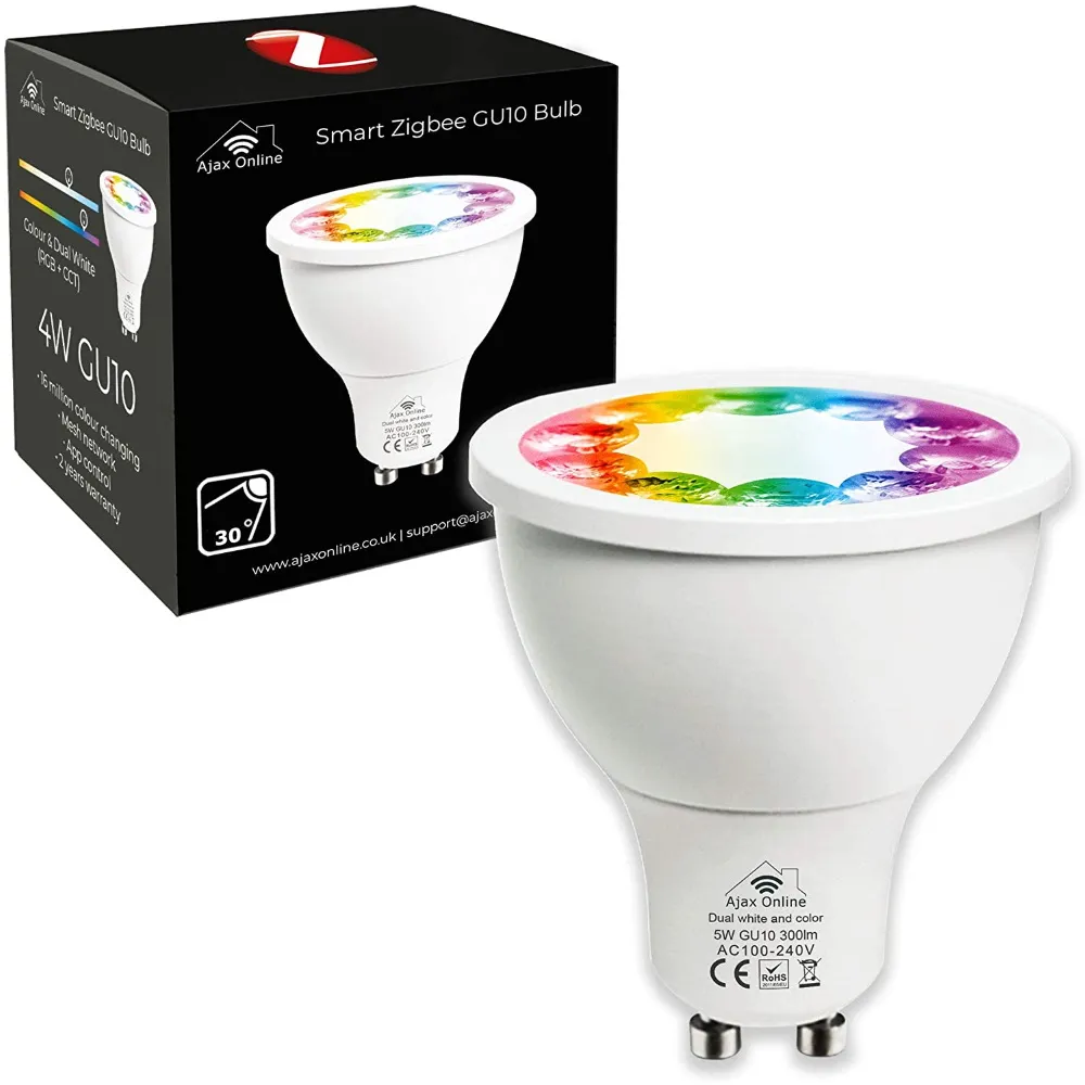 Dual White and Color 5V GU10 5W 300lm Bulb