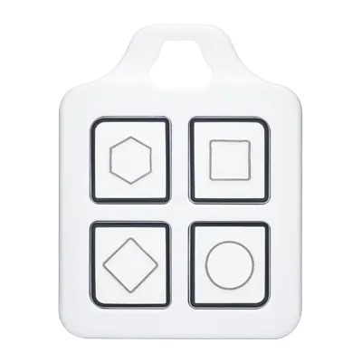 3-Series 4-Button Key Fob