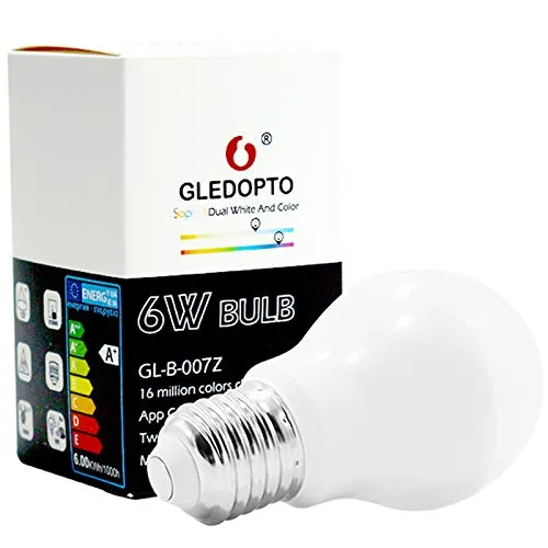 6W Dual White And Color LED Bulb