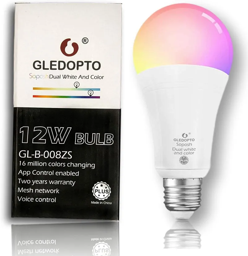 12W Dual White and Color LED Bulb Plus
