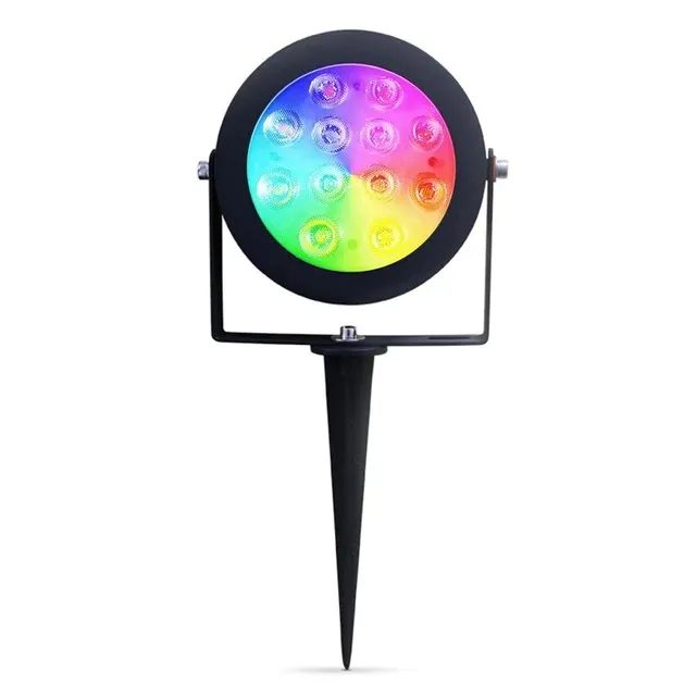 12W Dual White and Color Garden Lamp Pro