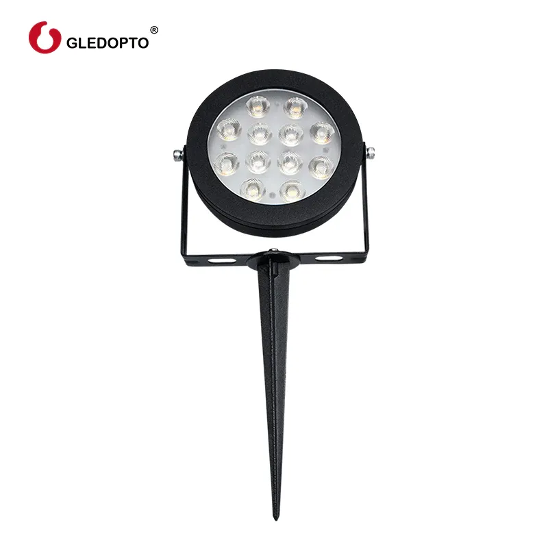 12W Dual White and Color Garden Lamp