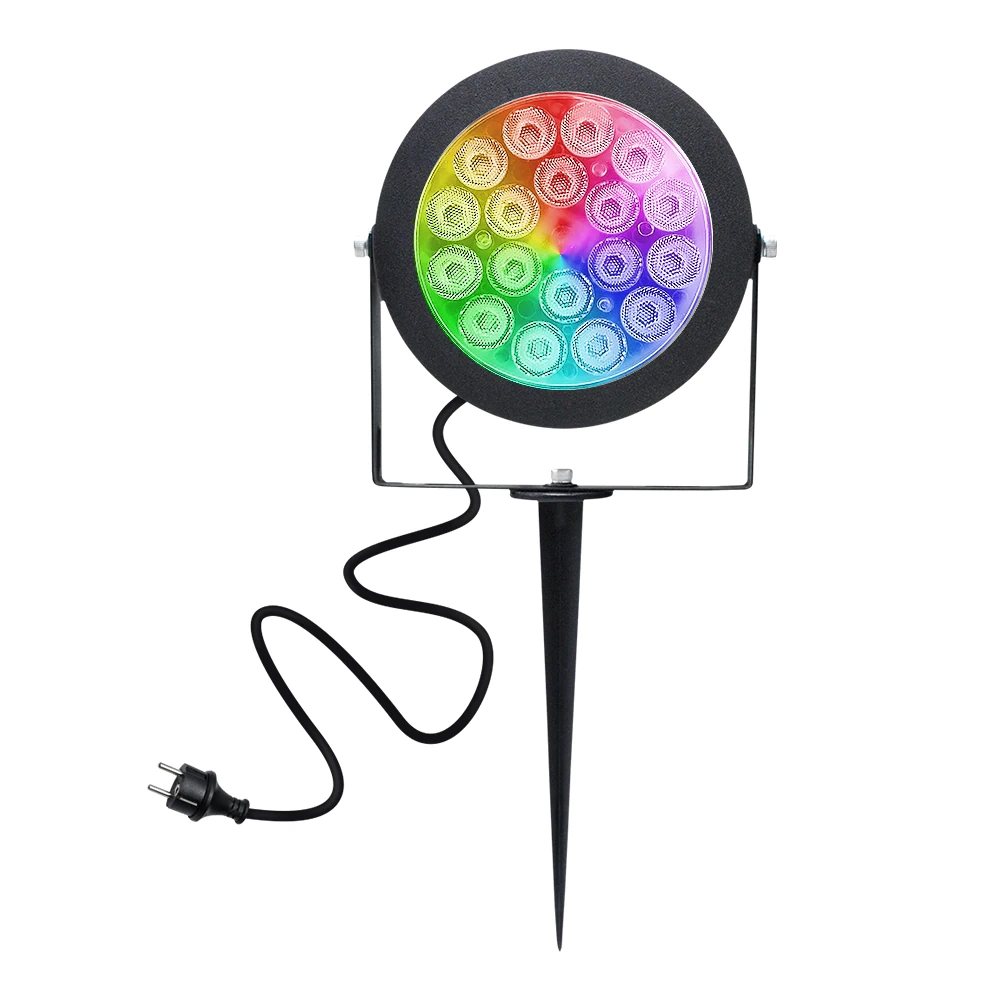 12W Dual White and Color Garden Lamp Pro