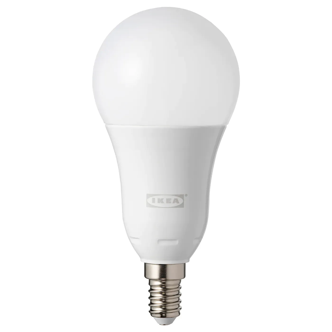 Tradfri LED bulb E14 600lm, dimmable color and white spectrum opal