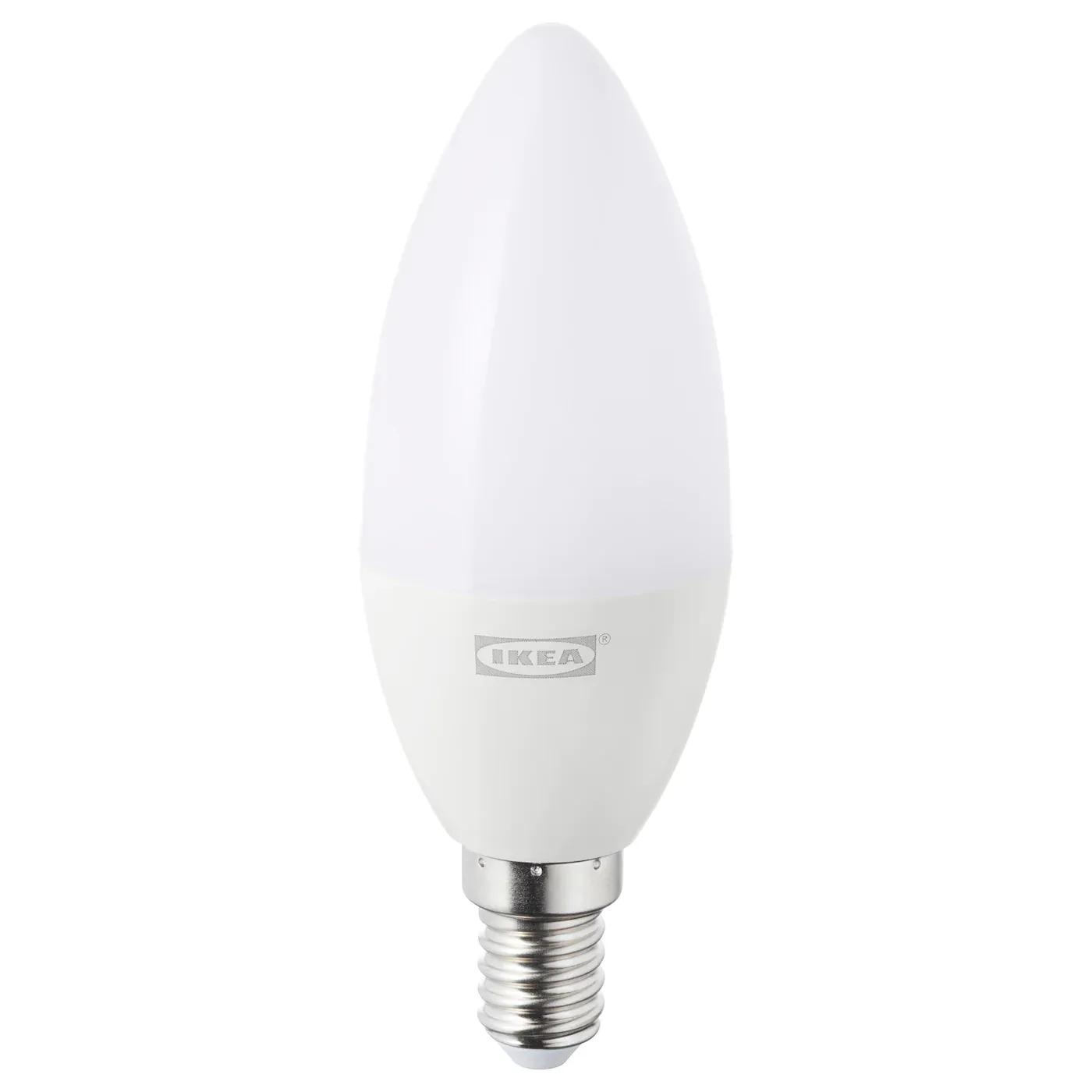 Tradfri LED bulb E14 400 lumen, wireless dimmable warm white, chandelier opal