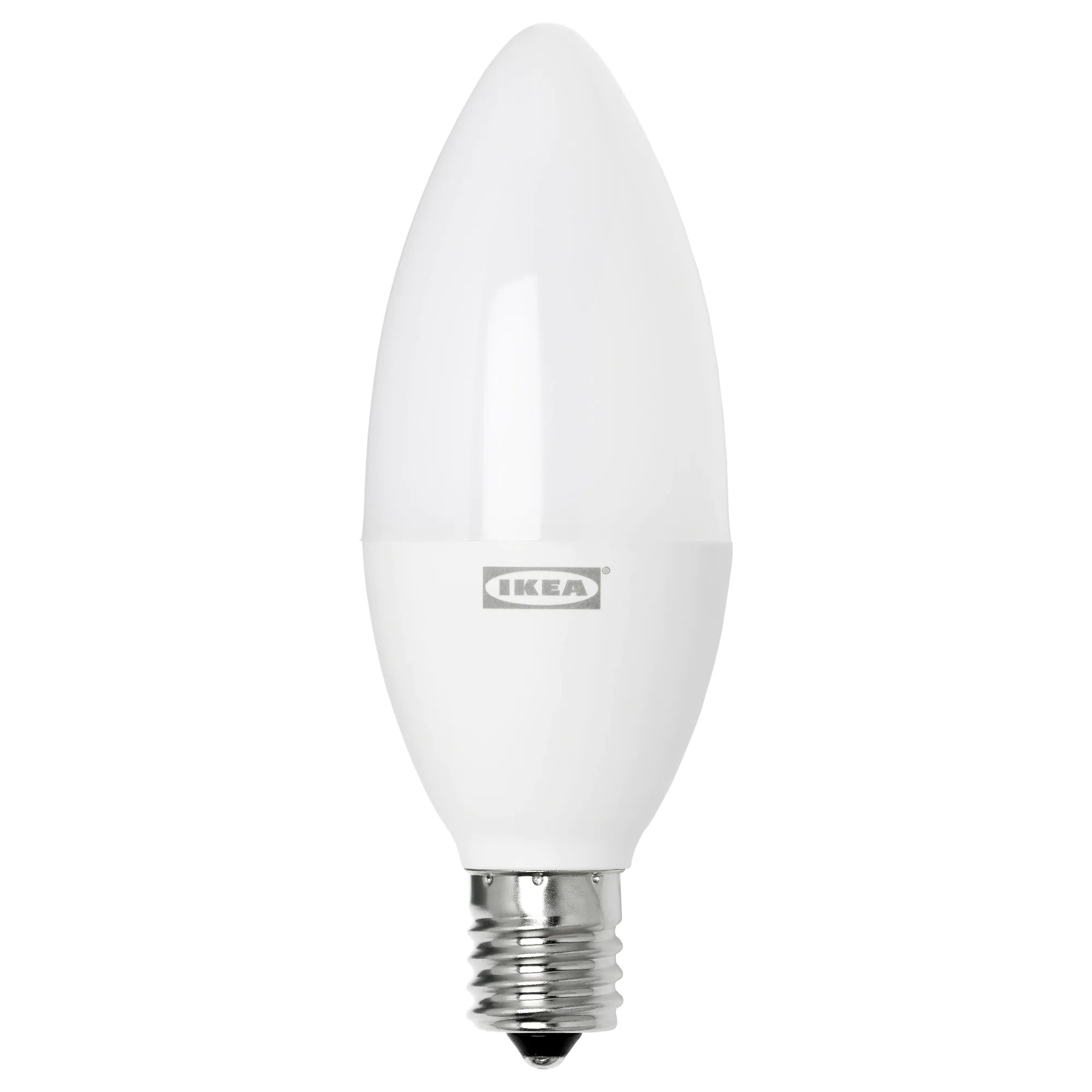 Tradfri LED bulb E17 400 lumen, wireless dimmable warm white, chandelier opal