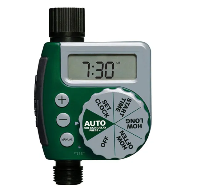 Hose faucet water timer