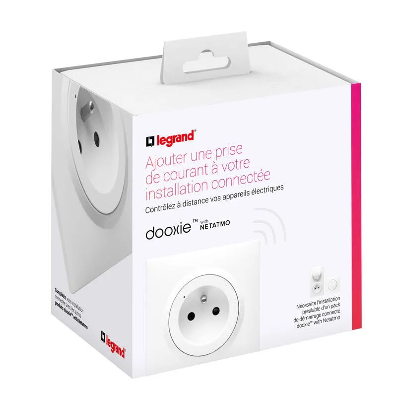 Dooxie 16A 3680W Wall Outlet - White