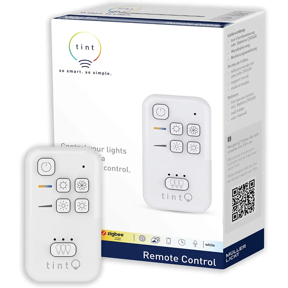 Tint Remote Control White