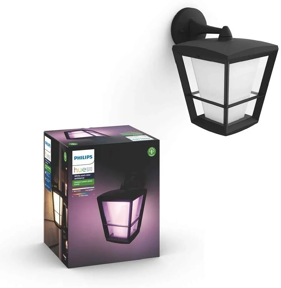 Hue Econic Outdoor Wall Light (Down Lantern)