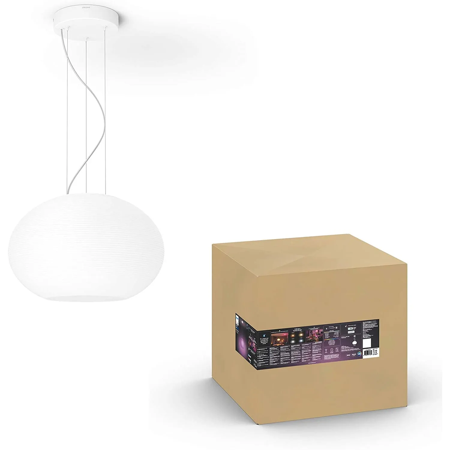 thumbnail image 2 of Philips Hue Flourish Table Lamp (Open Box) – White, 570 Lumens, Color Ambiance LED, Free Shipping 2 of 6