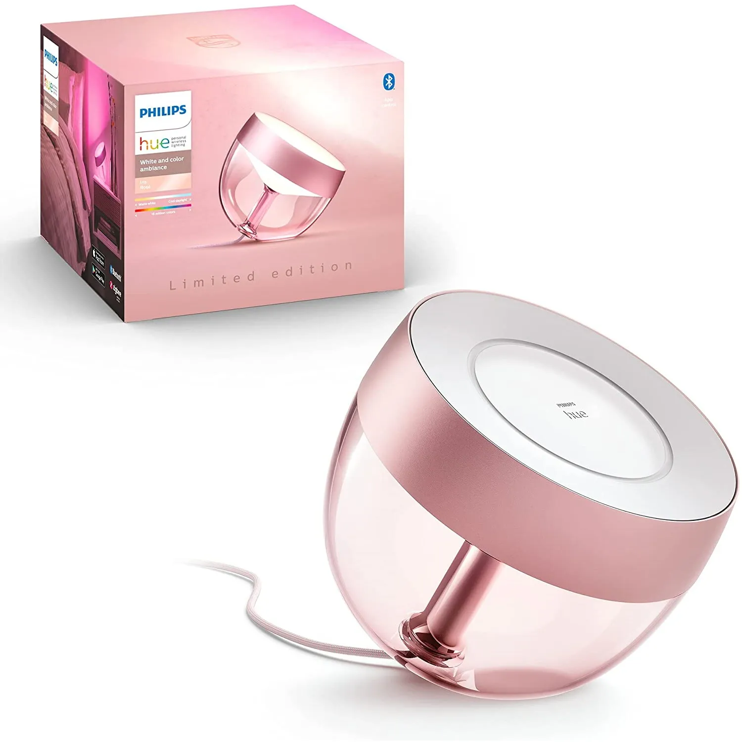 Hue Iris Rosé Limited Edition Table Lamp (Generation 4)