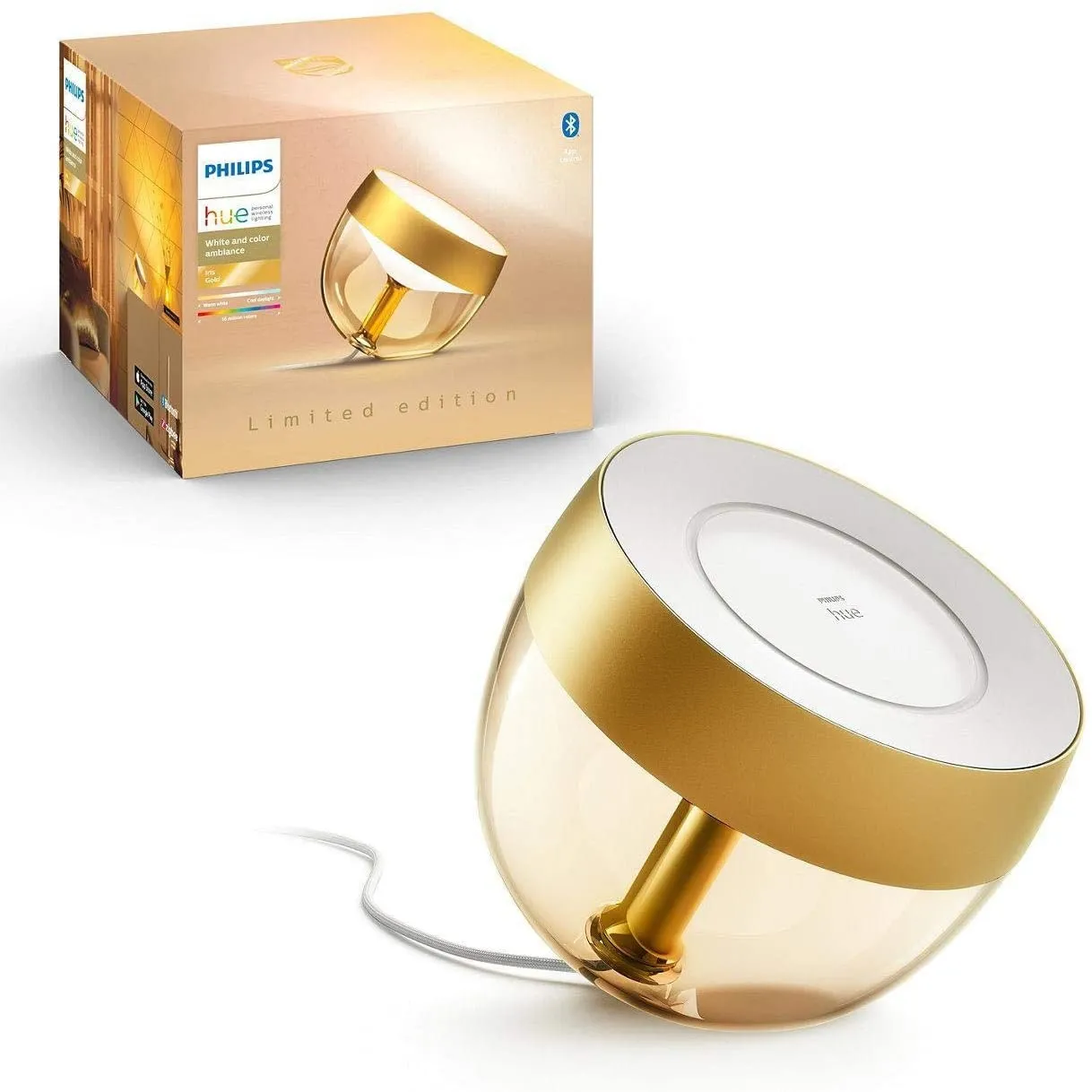 Hue Iris Gold Limited Edition Table Lamp (Generation 4)