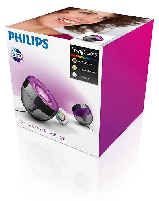 Resistent Baleinwalvis persoon Philips LivingColors Iris Table Lamp Gen3 LLC006 Zigbee compatibility
