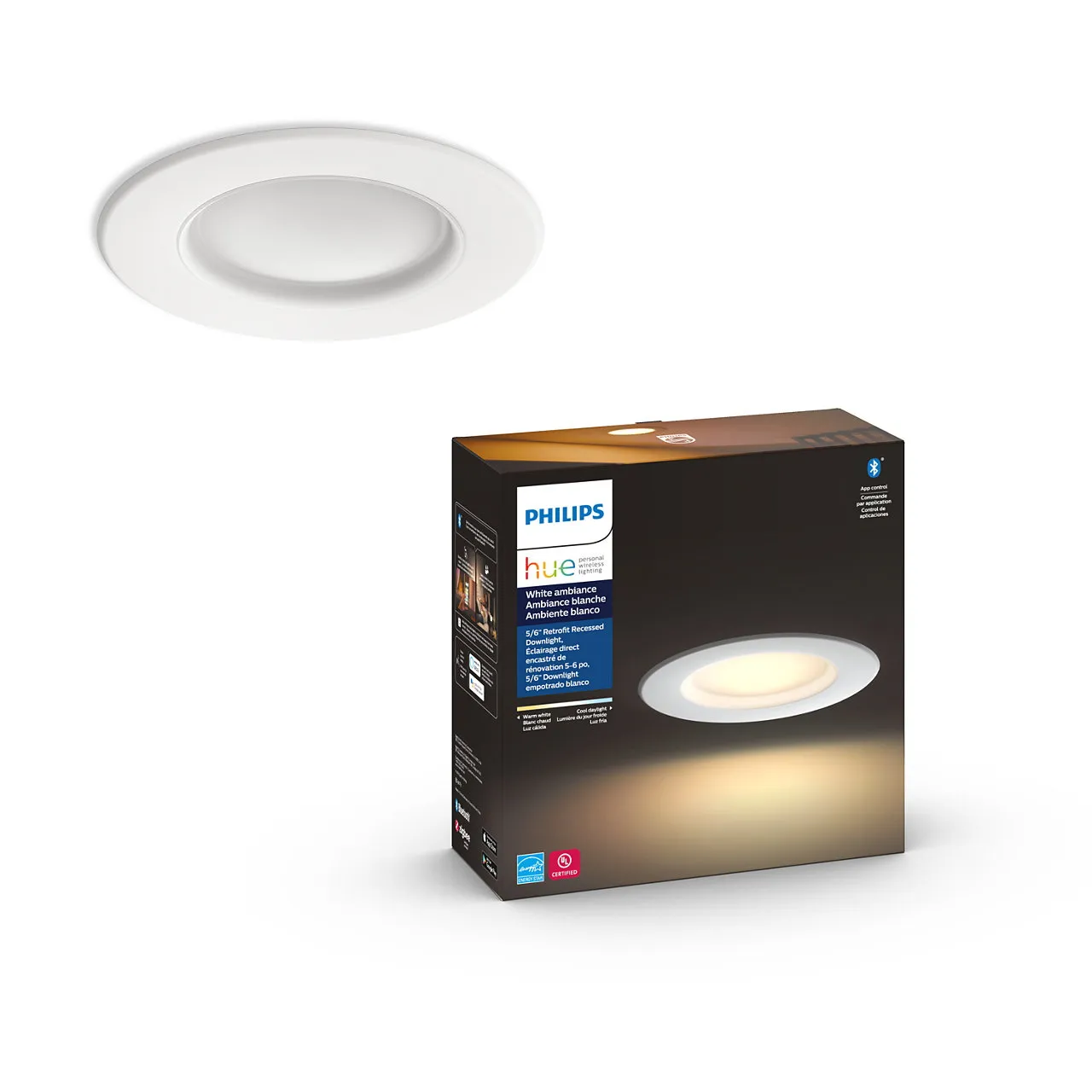 Hue Downlight 5/6 inch White Ambiance