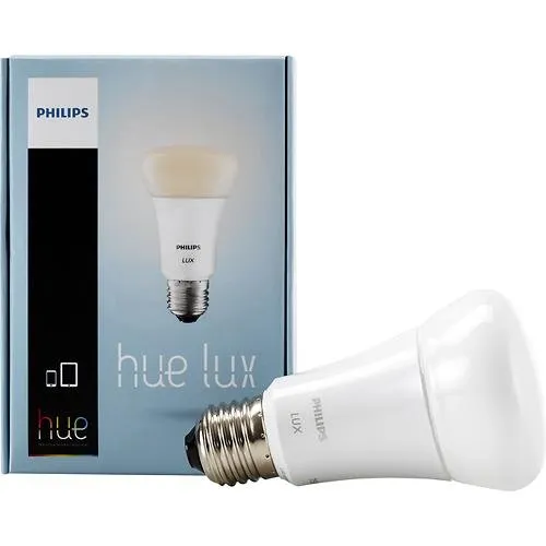 Hue Lux Extension 9W Dimmable A19 White Bulb