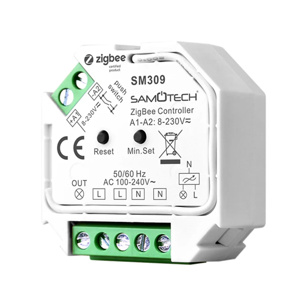 SM309-S Samotech Zigbee Interrupteurs et variateurs d’intensité 