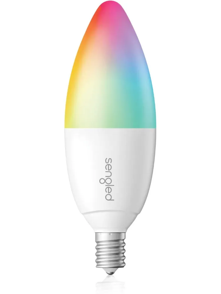 Multicolor Candle Bulb E12