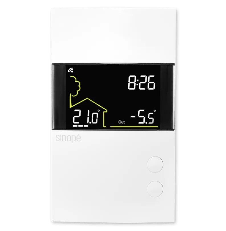Smart Double-Pole Thermostat for Electric Heating 3600W