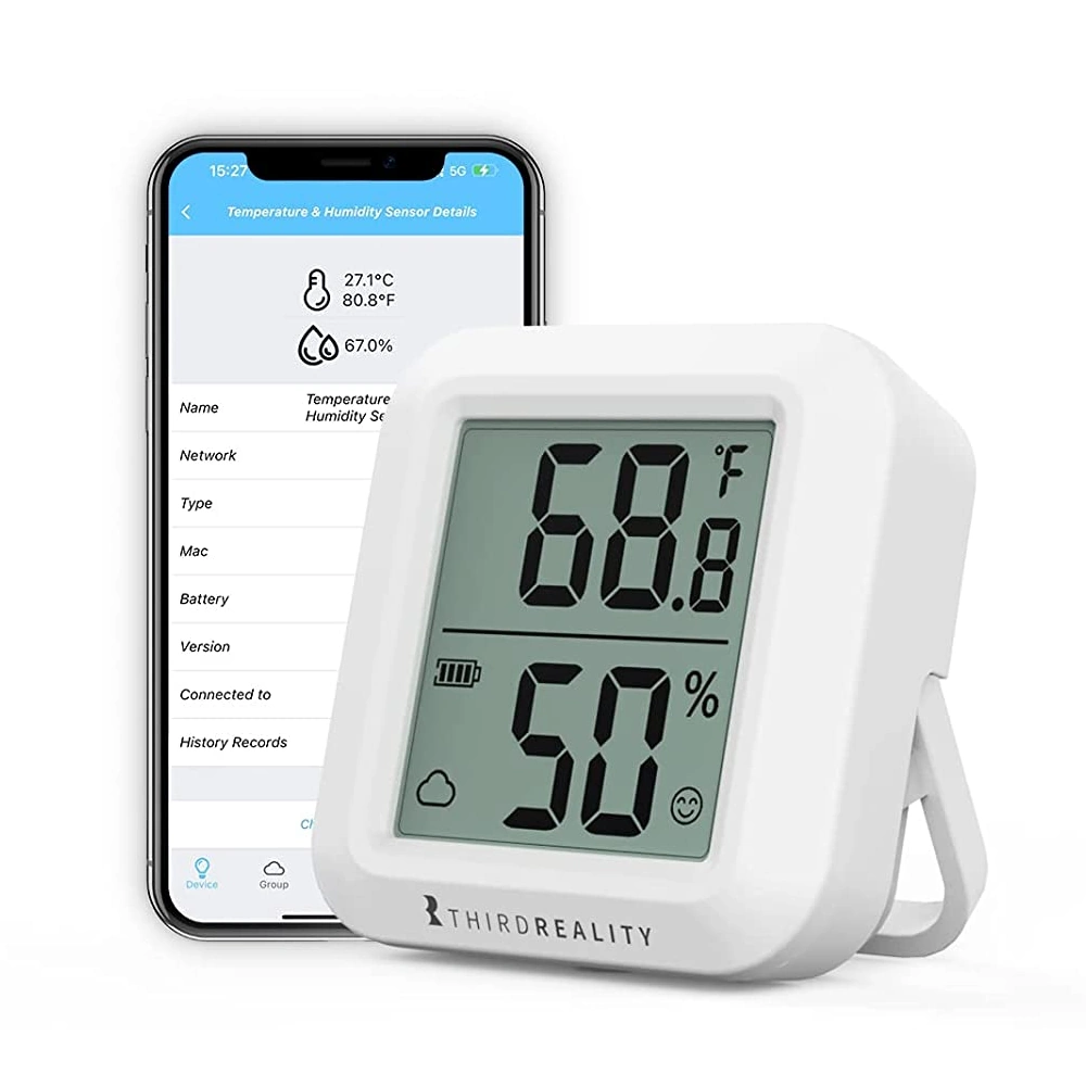 Temperature and Humidity Sensor with LCD Display