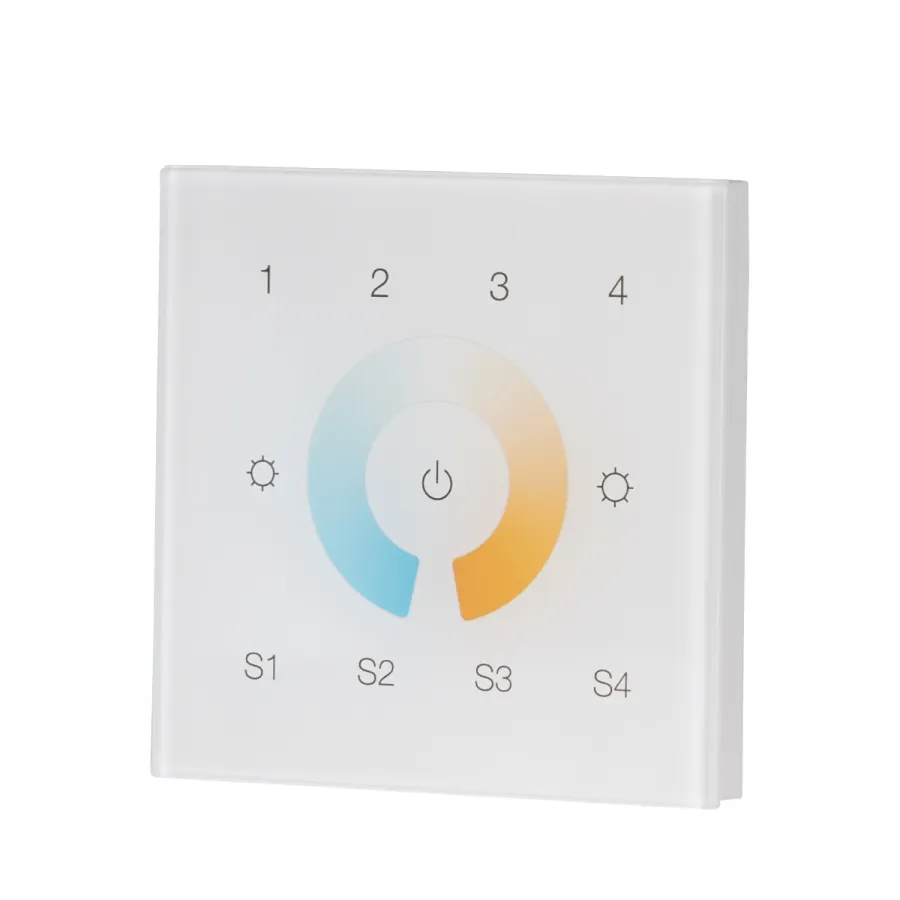 Touch Wall Dimmer CCT 4 Zones